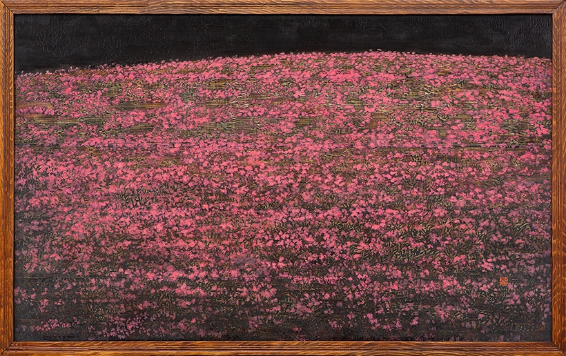 김덕용_자운영_2020_나무에 단청기법_125 × 200cm ▲ 김덕용_자운영_2020_나무에 단청기법_125 × 200cm