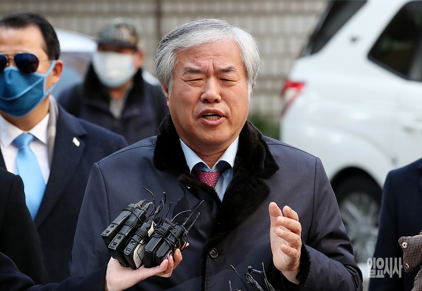 전광훈 한국기독교총연합회 대표회장 목사 ⓒ문병희 기자 ▲ 전광훈 목사 ⓒ문병희 기자