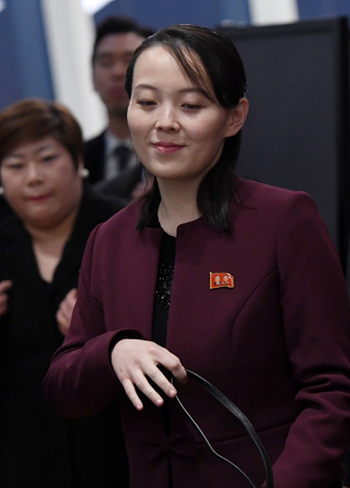 김정은 국무위원장의 친동생인 김여정 제1부부장 ▲ 김정은 국무위원장의 친동생인 김여정