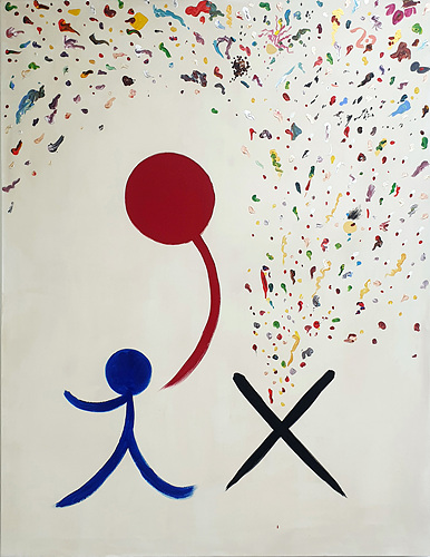 곽경수, 내 마음대로 안 되는 것들, acrylic on canvas, 145.5×112.1cm, 2020 ▲ 곽경수, 내 마음대로 안 되는 것들, acrylic on canvas, 145.5×112.1cm, 2020