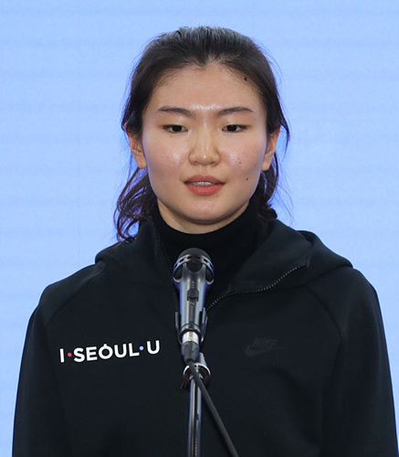 한국 쇼트트랙 스타 심석희 선수 ▲ 쇼트트랙 심석희 선수
