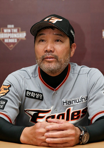한용덕 전 한화 이글스 감독 ▲ 한용덕 전 한화 이글스 감독