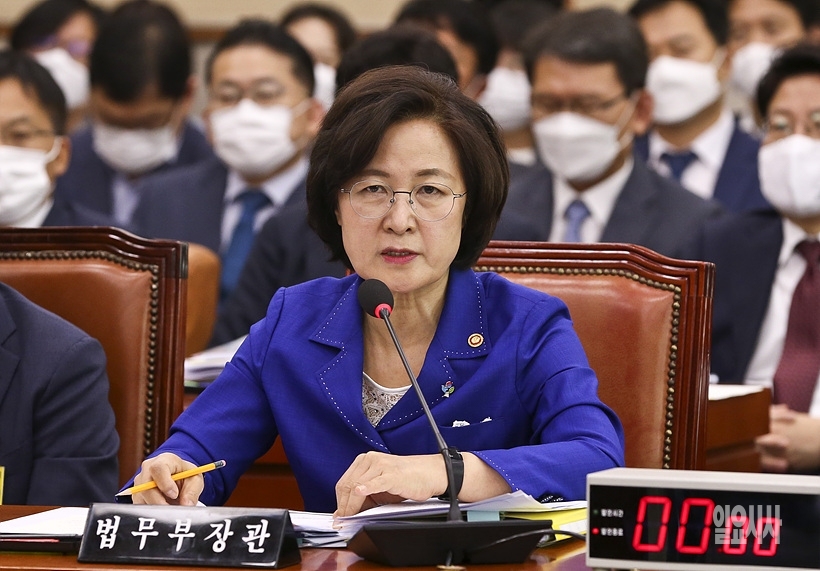 추미애 법무부 장관 ⓒ고성준 기자 ▲ 추미애 법무부 장관 ⓒ고성준 기자