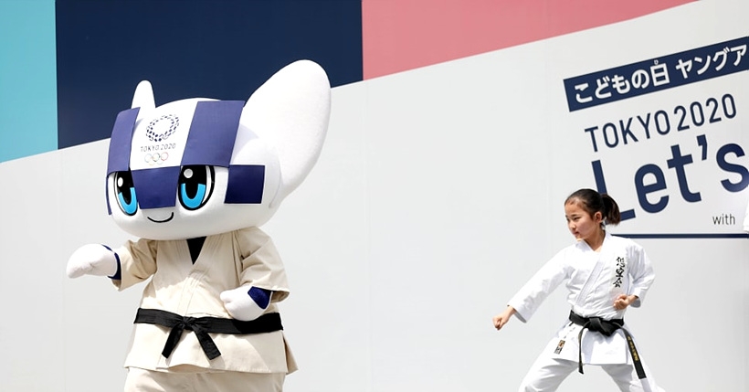도쿄올림픽 마스코트 ‘미라이토’ ▲ 도쿄올림픽 마스코트 ‘미라이토’