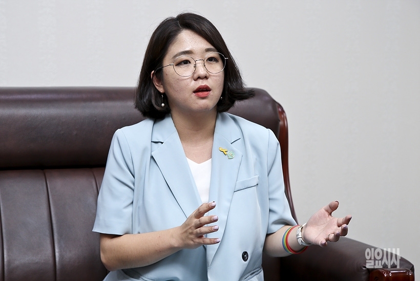 ▲ 용혜인 기본소득당 의원 ⓒ고성준 기자