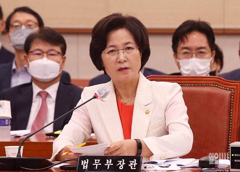 추미애 법무부 장관 ⓒ고성준 기자 ▲ 추미애 법무부 장관 ⓒ고성준 기자