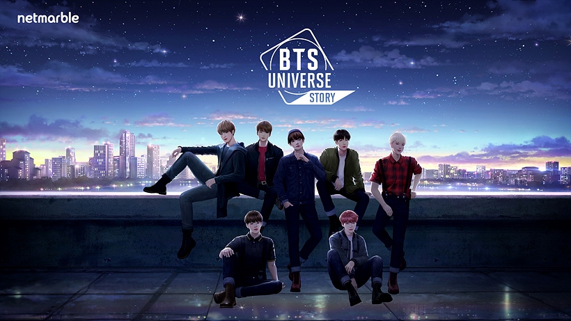 넷마블 BTS 유니버스 스토리 ▲ 넷마블 BTS 유니버스 스토리