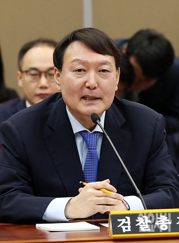 발언하는 윤석열 검찰총장 ▲ 윤석열 검찰총장