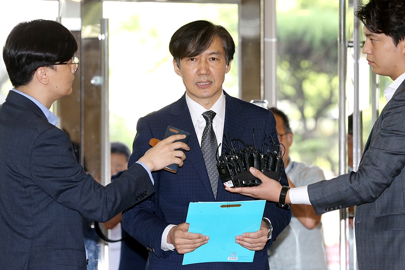 조국 전 법무부 장관 ▲ 조국 전 법무부 장관