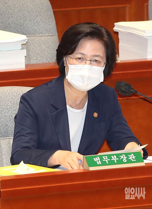 추미애 법무부 장관 ⓒ고성준 기자 ▲ 추미애 법무부 장관 ⓒ고성준 기자