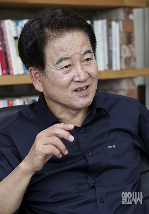정동영 전 통일부 장관 ⓒ고성준 기자 ▲ 정동영 전 통일부 장관 ⓒ고성준 기자