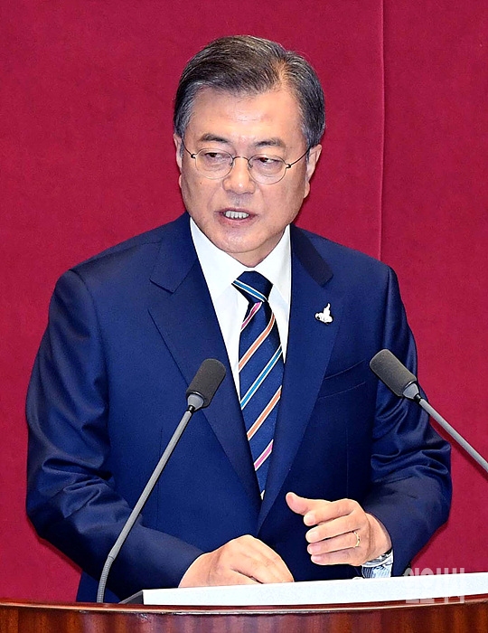 문재인 대통령 ⓒ고성준 기자 ▲ 문재인 대통령 ⓒ고성준 기자