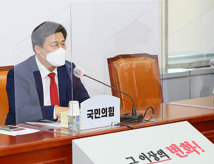 지난 14일, 사의를 표한 것으로 알려진 김선동 국민의힘 사무총장 ▲ 김선동 전 국민의힘 사무총장