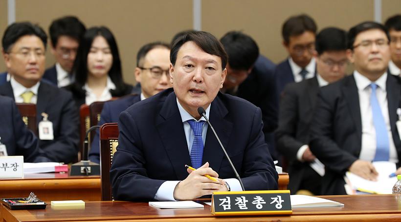 윤석열 검찰총장 ▲ 윤석열 검찰총장