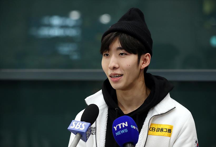2018 평창동계올림픽 남자 쇼트트랙 금메달리스트 임효준 선수 ▲ 쇼트트랙 임효준 선수