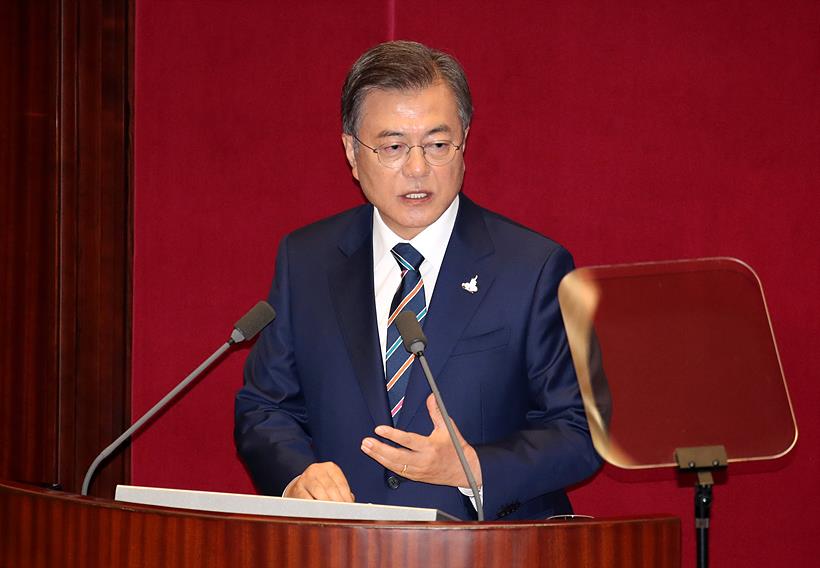 문재인 대통령 ▲ 문재인 대통령