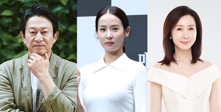 (사진 왼쪽부터)배우 김응수·조여정·전인화 ⓒMBC ▲ (사진 왼쪽부터)배우 김응수·조여정·전인화 ⓒMBC