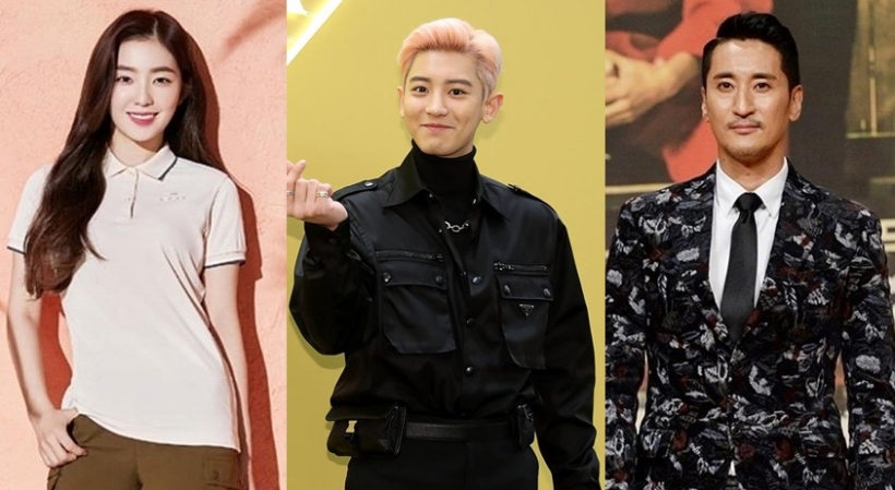 (사진 왼쪽부터) 가수 아이린·찬열, 배우 신현준 ⓒ아이더·비즈엔터테인먼트 ▲ (사진 왼쪽부터) 가수 아이린·찬열, 배우 신현준 ⓒ아이더·비즈엔터테인먼트