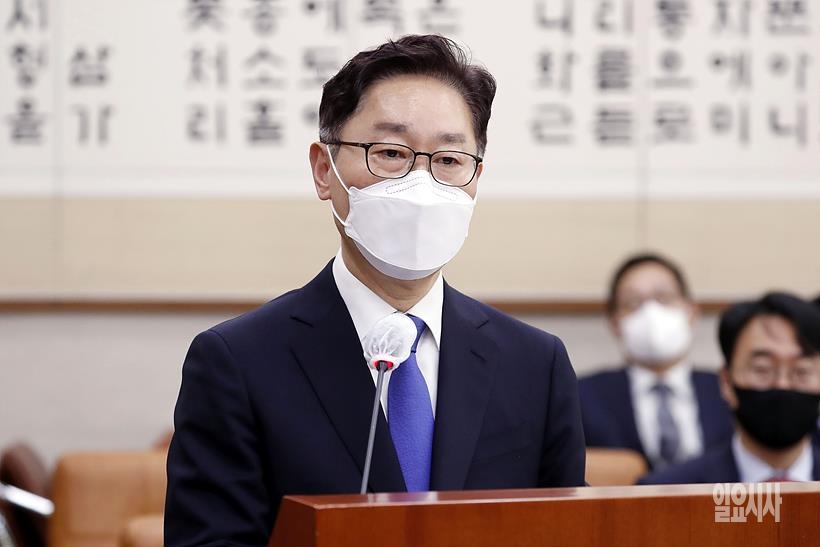 박범계 법무부 장관 ⓒ박성원 기자 ▲ ▲박범계 법무부 장관 ⓒ박성원 기자