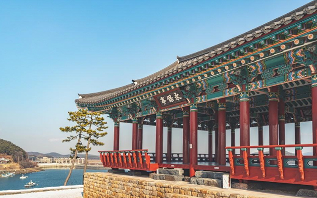 영보정에서 감상하는 아름다운 풍경 ▲ 영보정에서 감상하는 아름다운 풍경