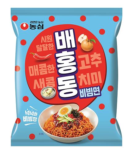 농심에서 출시한 비빔면 ‘배홍동’ ▲ 농심에서 출시한 비빔면 ‘배홍동’