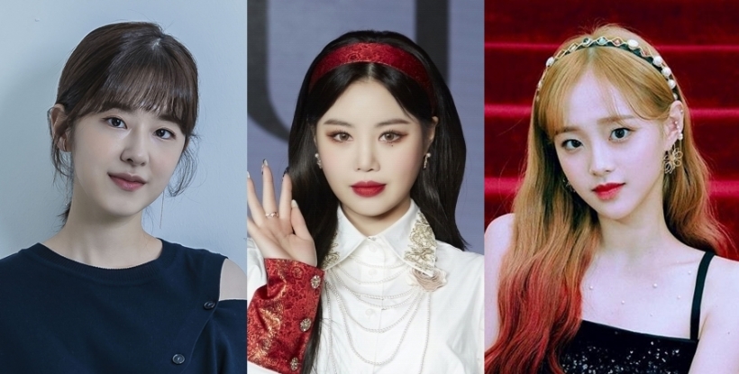 (사진 왼쪽부터)학폭 의혹을 받고 있는 배우 박혜수, (여자)아이들 멤버 수진과 이달의 소녀 멤버 츄 ⓒ롯데엔터테인먼트·큐브엔터테인먼트·블록베리크리에이티브 ▲ ▲ (사진 왼쪽부터)학폭 의혹을 받고 있는 배우 박혜수, (여자)아이들 멤버 수진과 이달의 소녀 멤버 츄 ⓒ롯데엔터테인먼트·큐브엔터테인먼트·블록베리크리에이티브