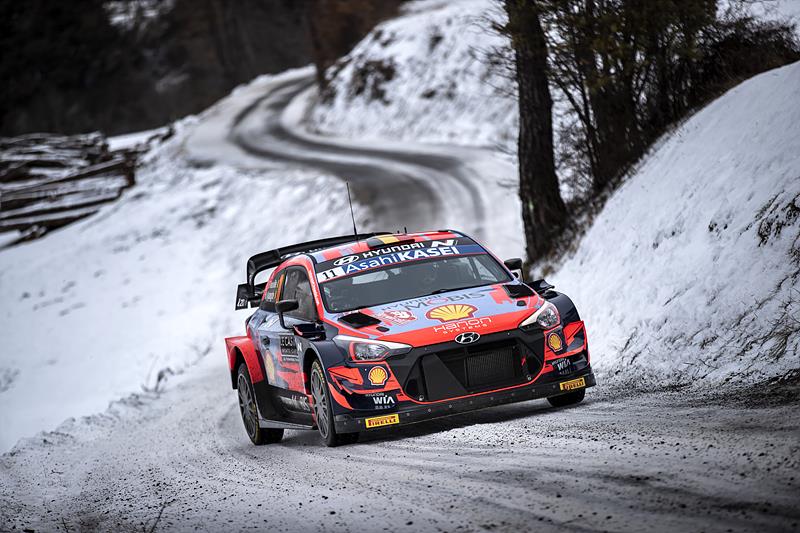 ‘2021 WRC’에 출전 중인 현대차 i20 Coupe WRC