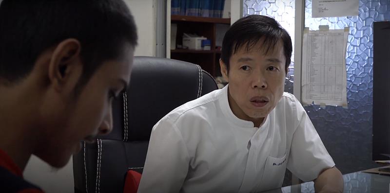 이석로 방글라데시 꼬람똘라병원장 ⓒ서울아산병원 유튜브 ▲ 이석로 원장 ⓒ서울아산병원 유튜브